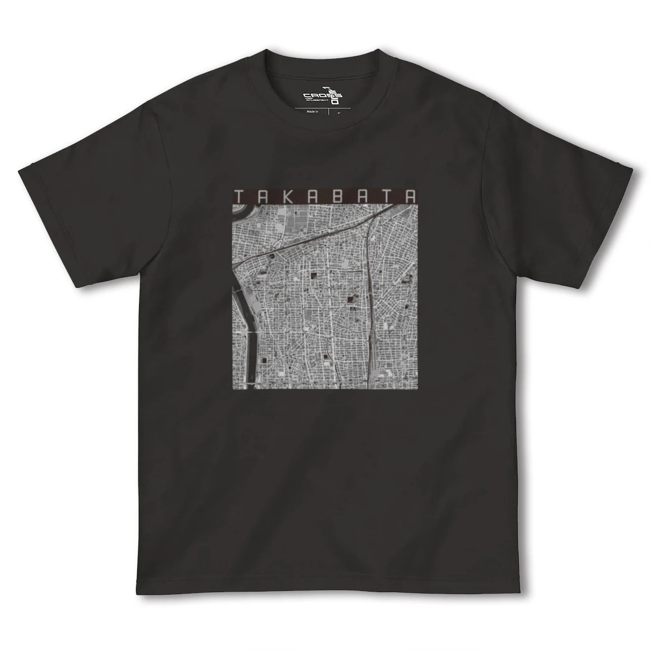 【高畑(愛知県)】地図柄ヘビーウェイトTシャツ