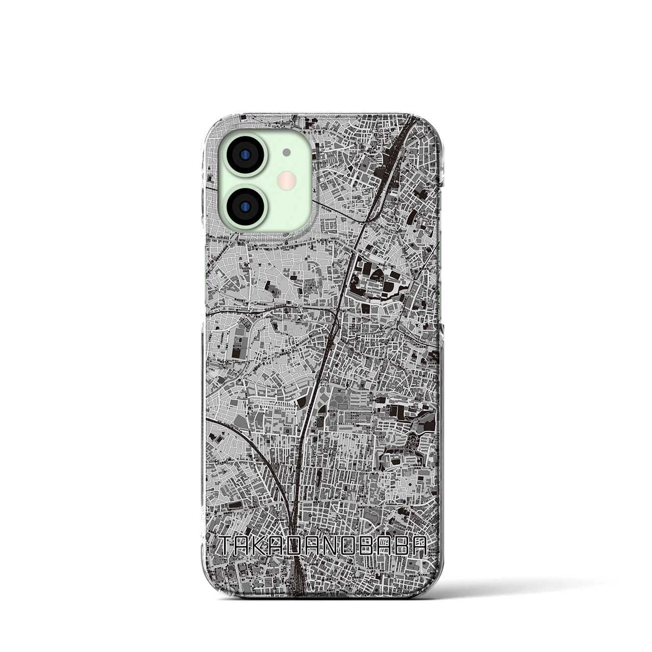 【高田馬場(東京都)】地図柄iPhoneケース(クリアタイプ)