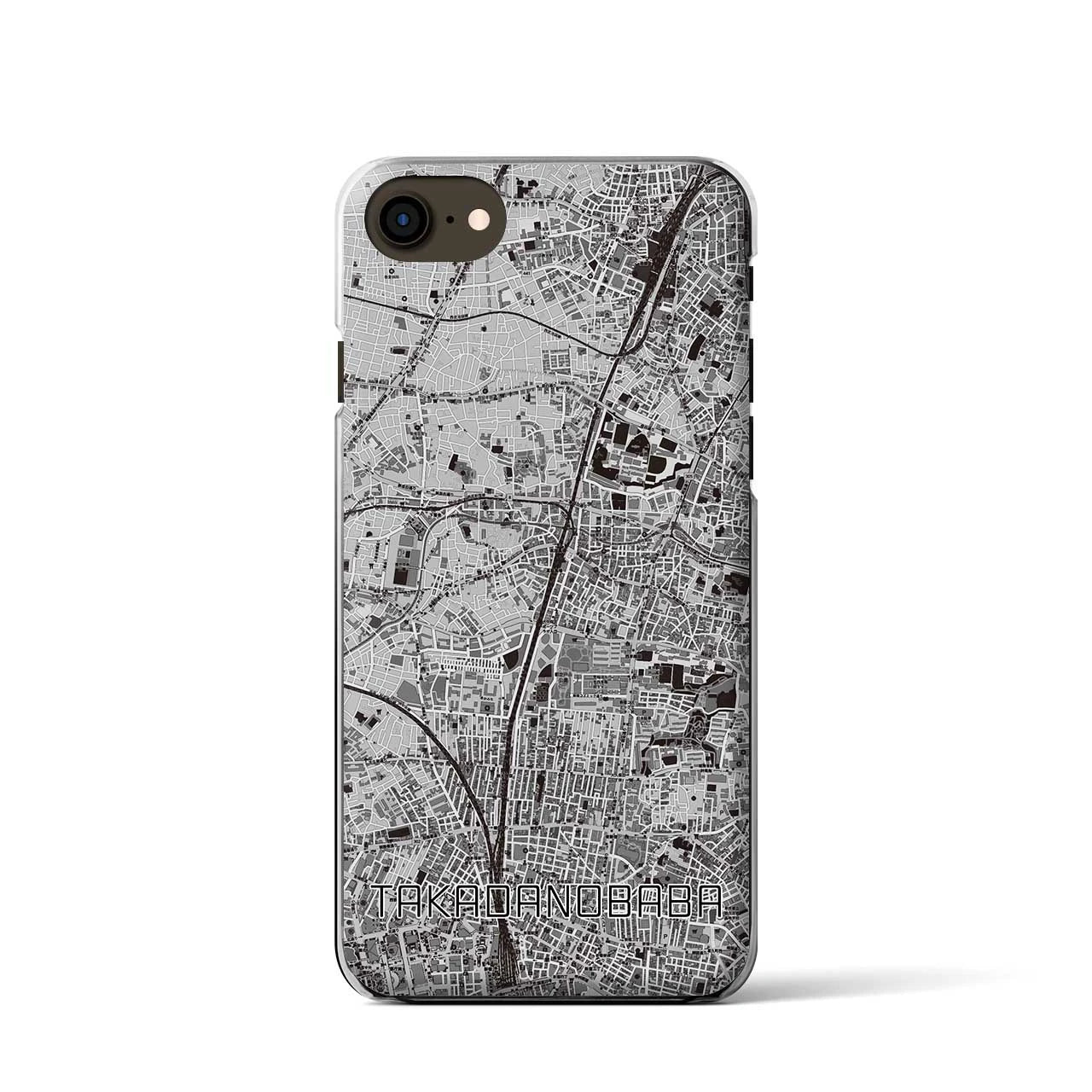 【高田馬場(東京都)】地図柄iPhoneケース(クリアタイプ)