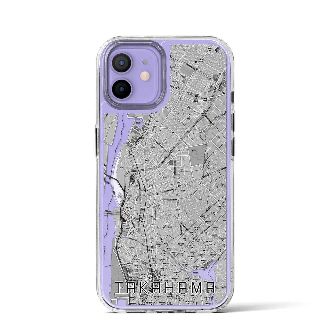 【高浜(愛知県)】地図柄iPhoneケース(MagSafeタイプ)