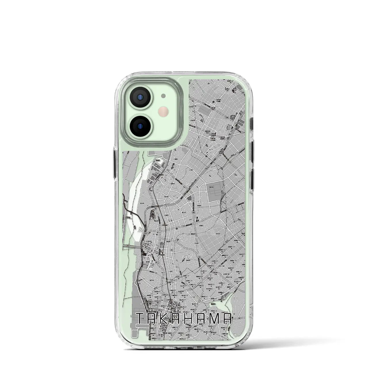 【高浜(愛知県)】地図柄iPhoneケース(MagSafeタイプ)