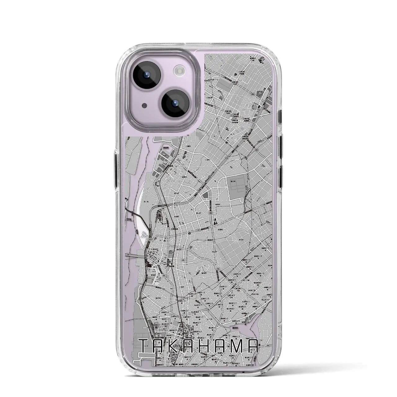 【高浜(愛知県)】地図柄iPhoneケース(MagSafeタイプ)