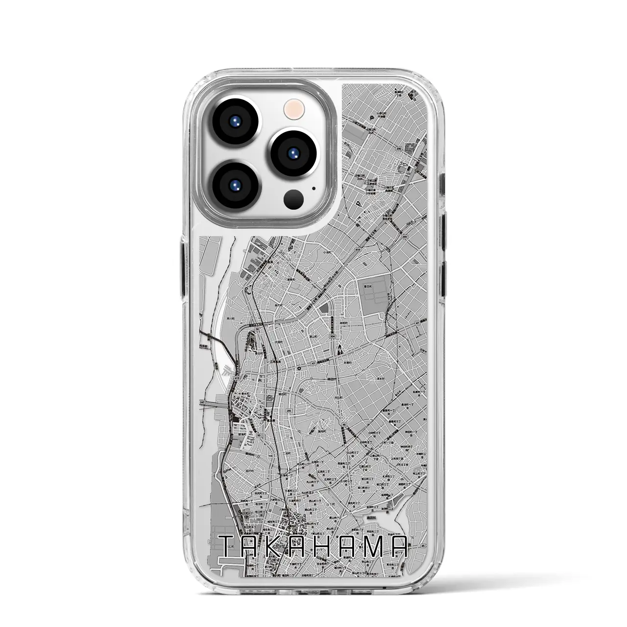 【高浜(愛知県)】地図柄iPhoneケース(MagSafeタイプ)