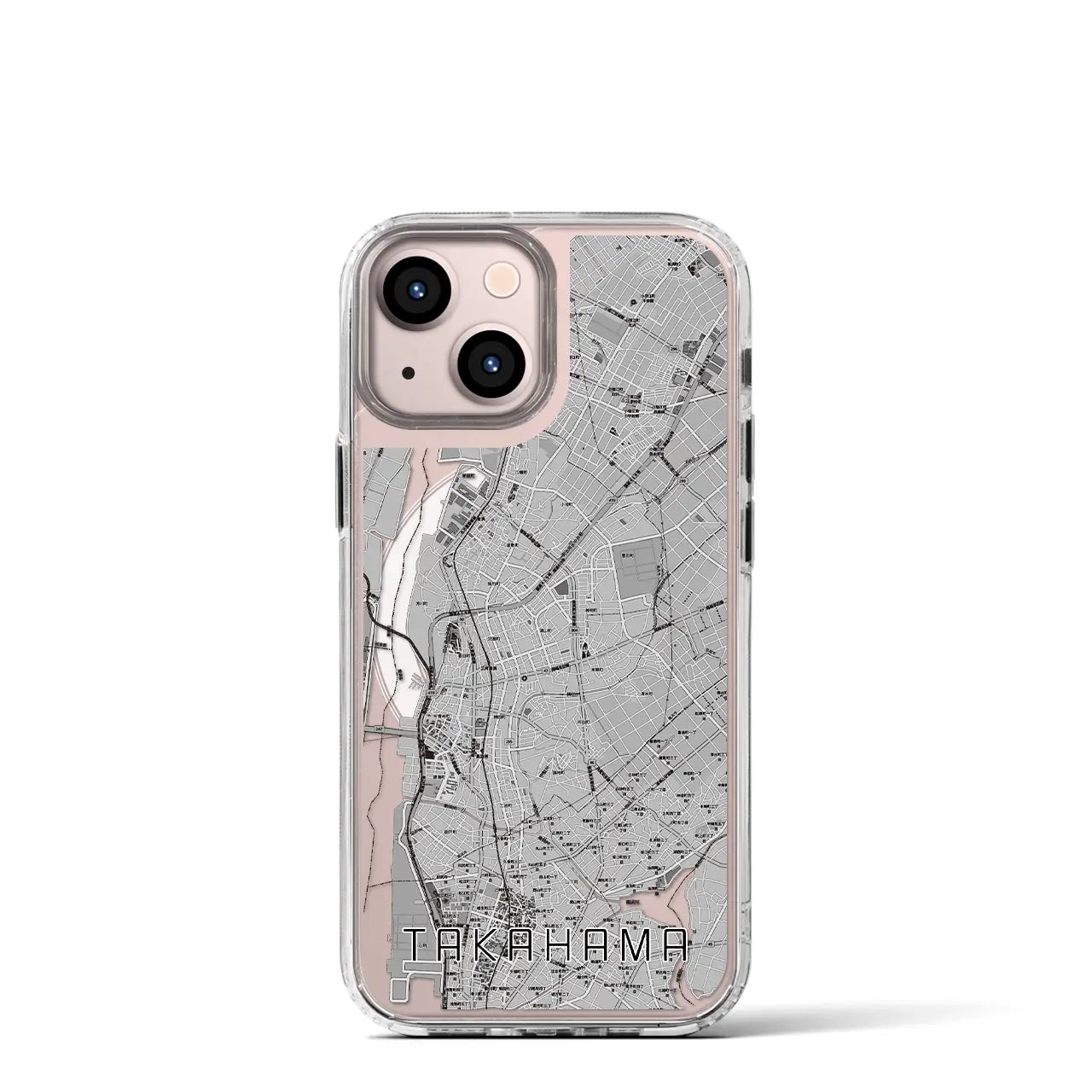 【高浜(愛知県)】地図柄iPhoneケース(MagSafeタイプ)