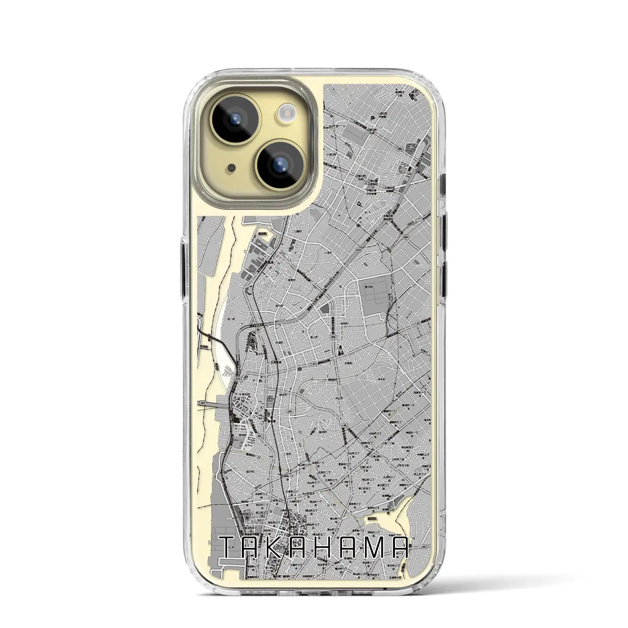 【高浜(愛知県)】地図柄iPhoneケース(MagSafeタイプ)