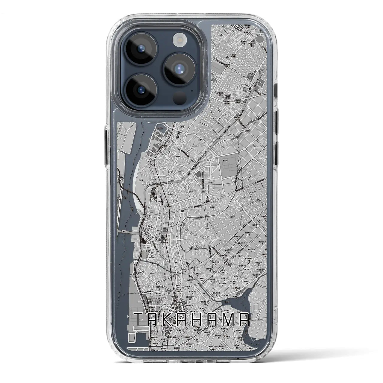 【高浜(愛知県)】地図柄iPhoneケース(MagSafeタイプ)