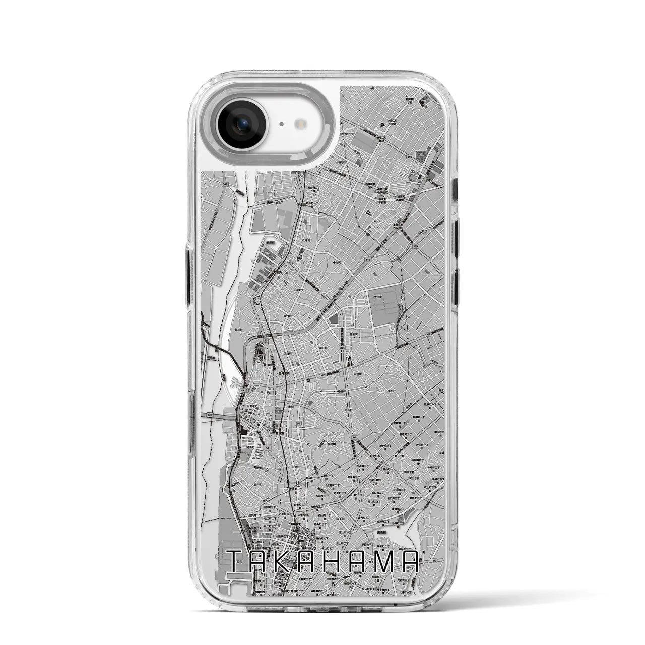 【高浜(愛知県)】地図柄iPhoneケース(MagSafeタイプ)