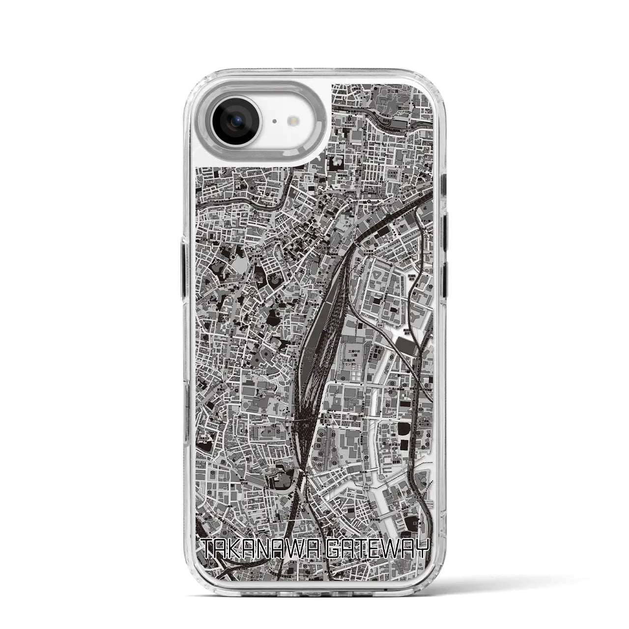 【高輪ゲートウェイ(東京都)】地図柄iPhoneケース(MagSafeタイプ)