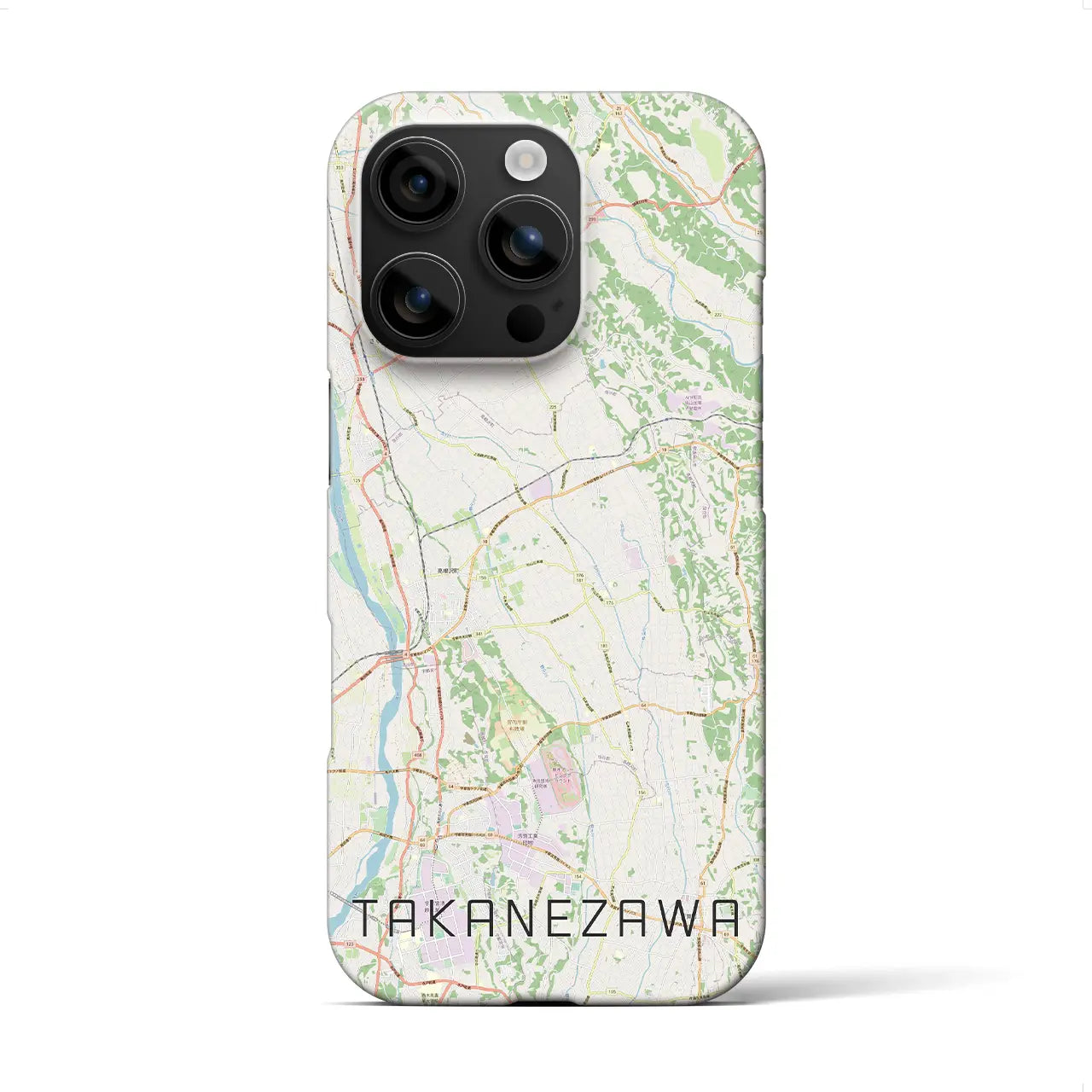 【高根沢(栃木県)】地図柄iPhoneケース(バックカバータイプ)