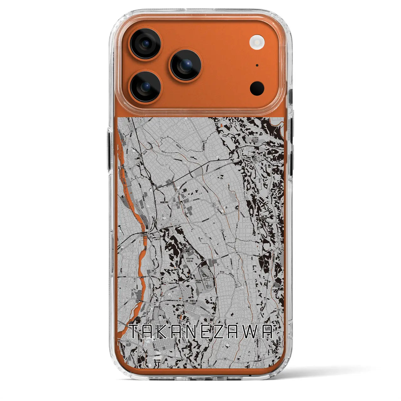 【高根沢(栃木県)】地図柄iPhoneケース(MagSafeタイプ)