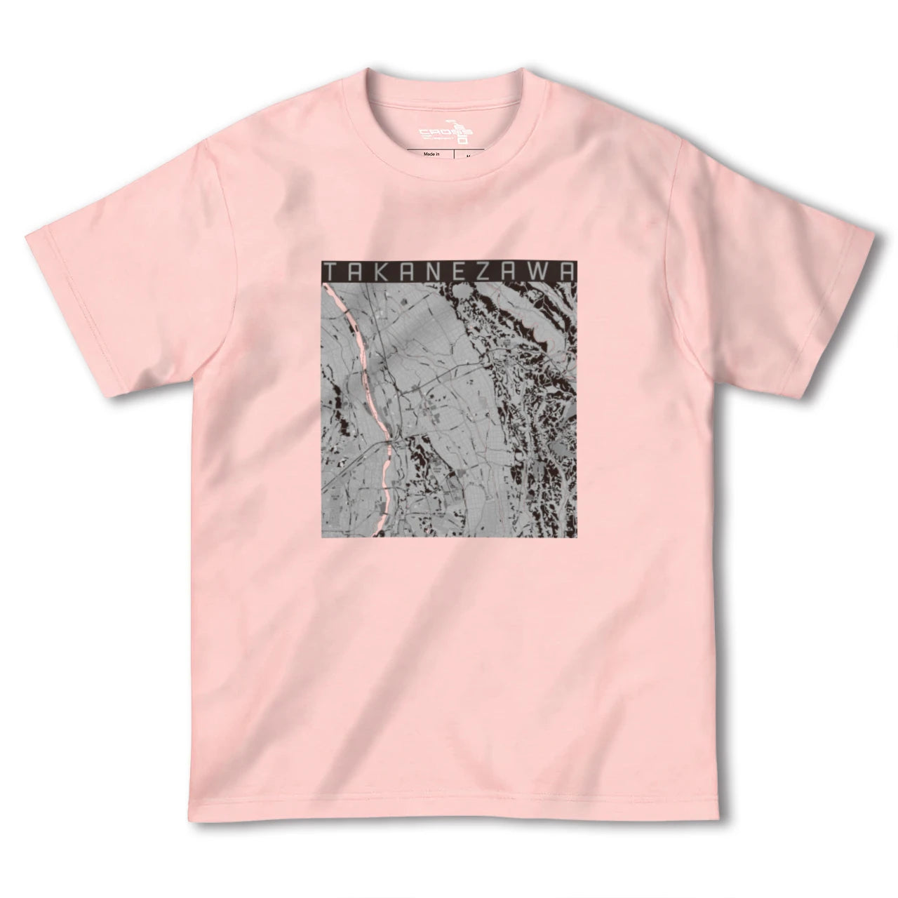【高根沢(栃木県)】地図柄ヘビーウェイトTシャツ