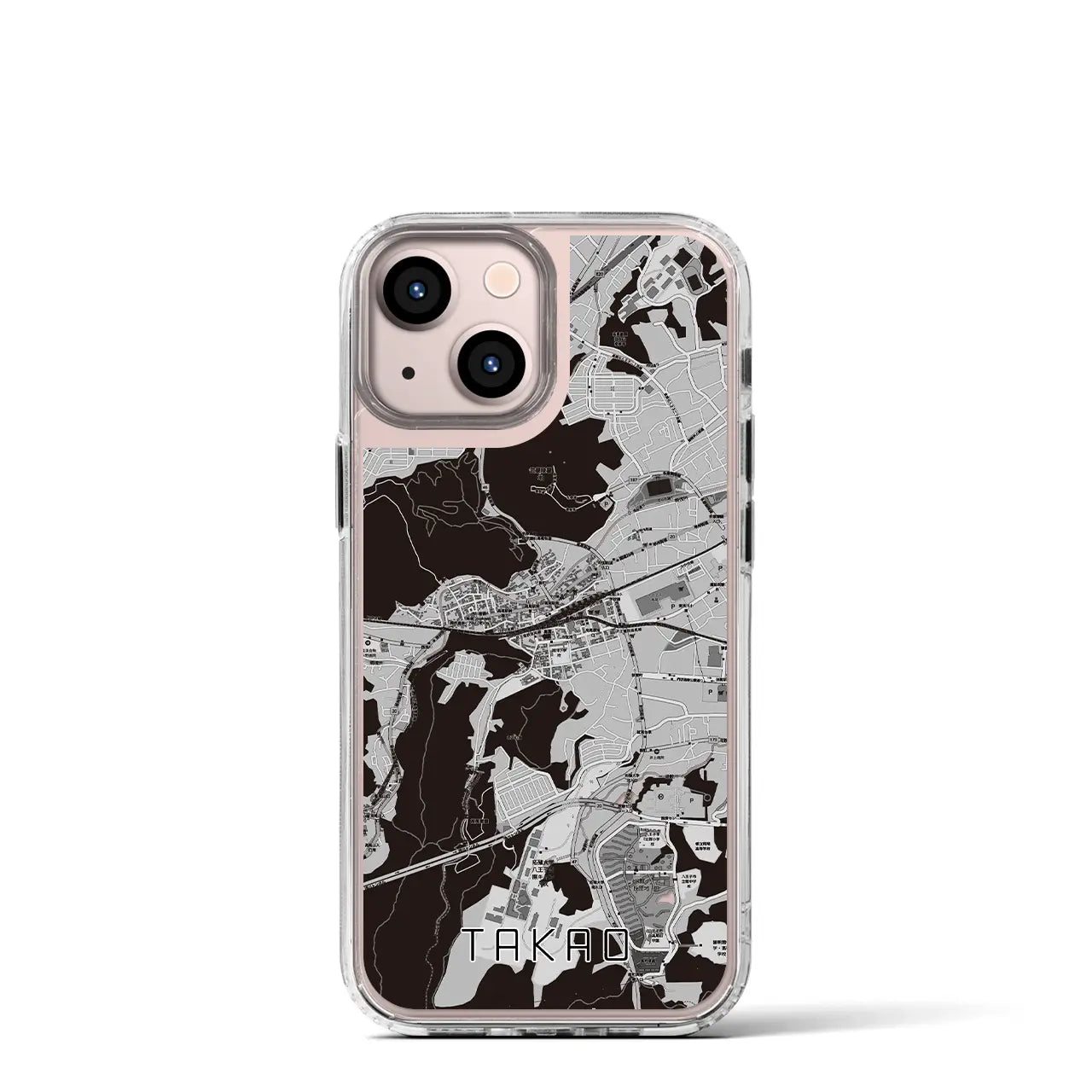 【高尾(東京都)】地図柄iPhoneケース(MagSafeタイプ)