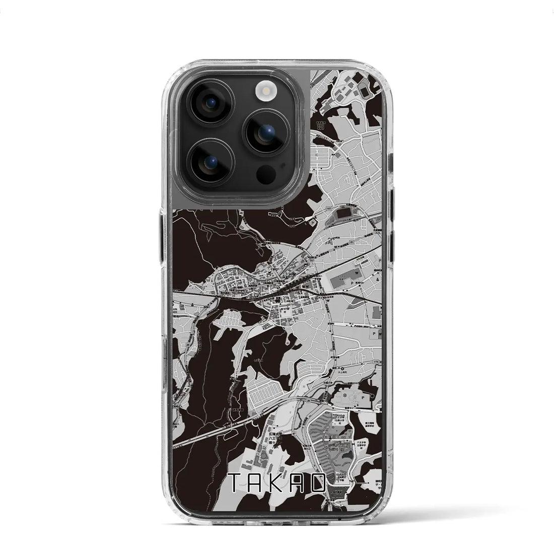 【高尾(東京都)】地図柄iPhoneケース(MagSafeタイプ)