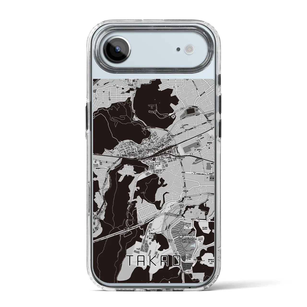 【高尾(東京都)】地図柄iPhoneケース(MagSafeタイプ)