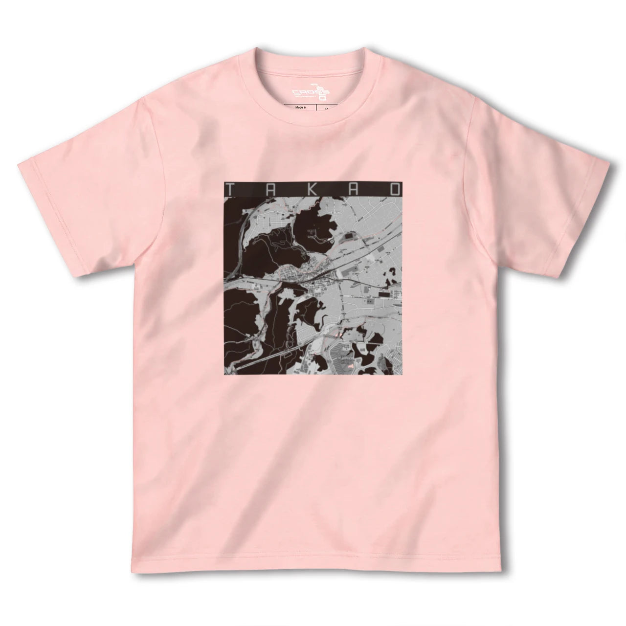 【高尾(東京都)】地図柄ヘビーウェイトTシャツ