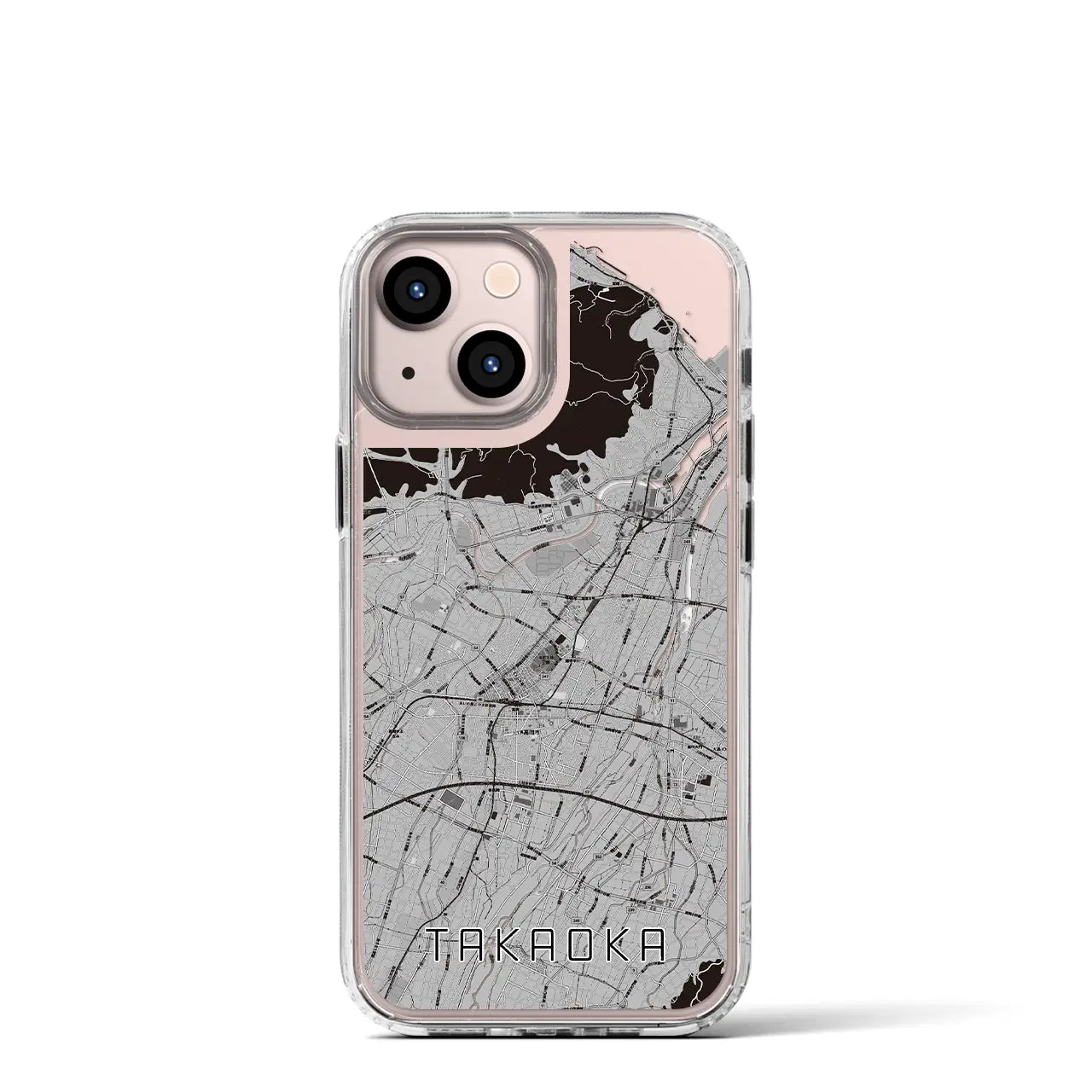 【高岡(富山県)】地図柄iPhoneケース(MagSafeタイプ)