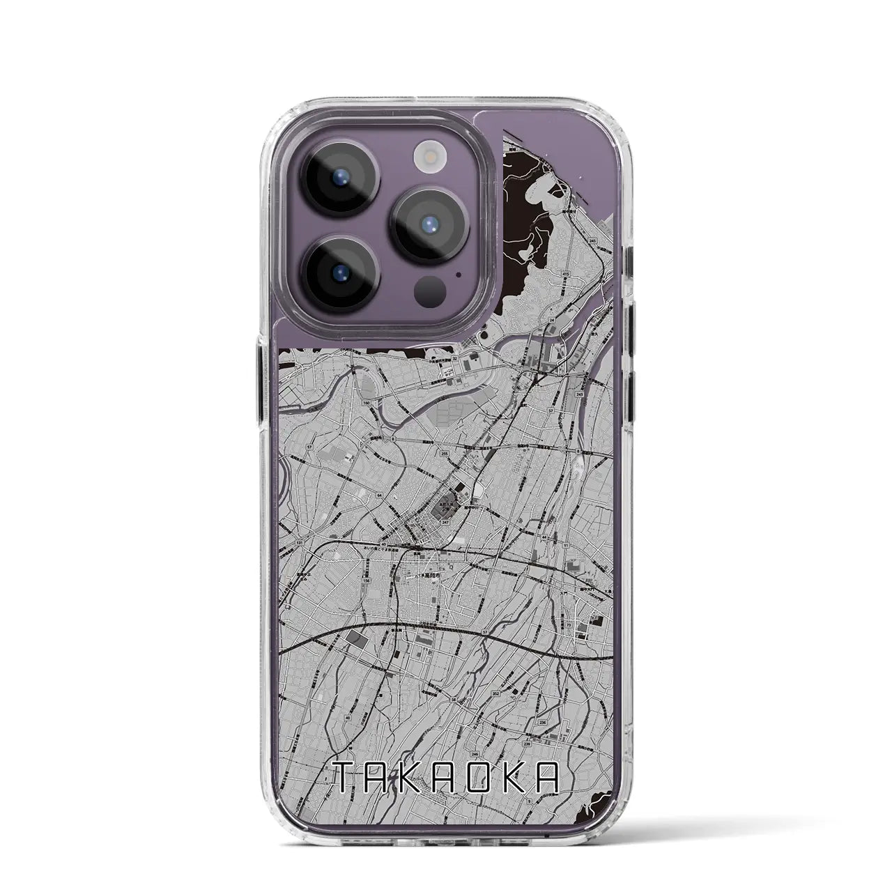 【高岡(富山県)】地図柄iPhoneケース(MagSafeタイプ)