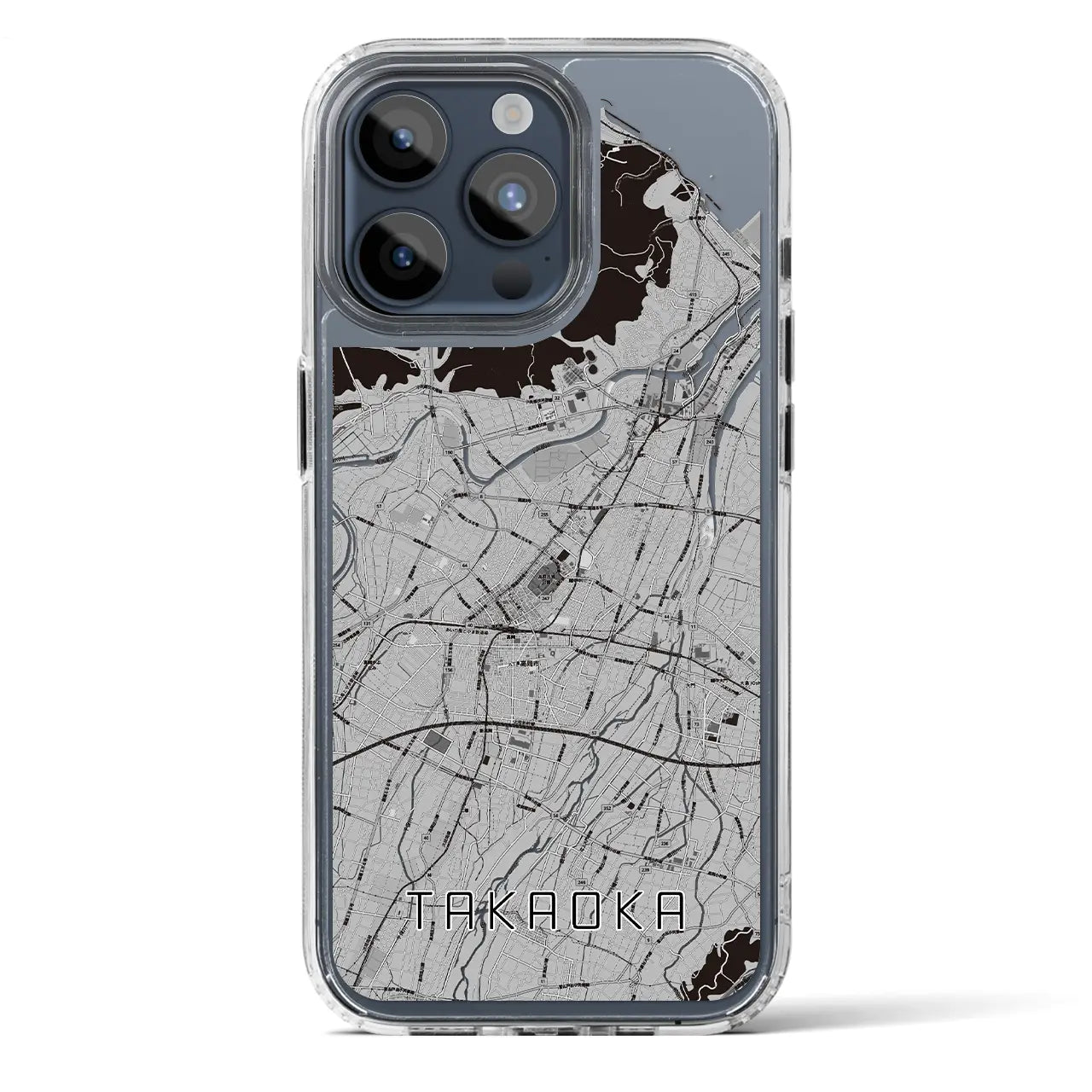 【高岡(富山県)】地図柄iPhoneケース(MagSafeタイプ)