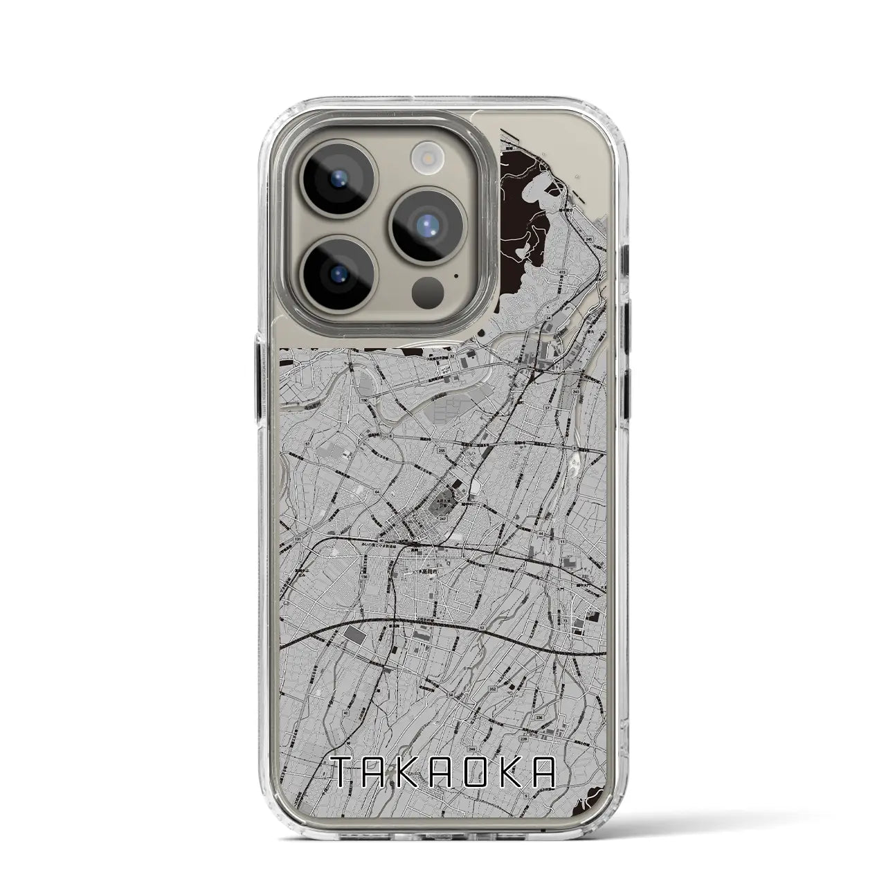 【高岡(富山県)】地図柄iPhoneケース(MagSafeタイプ)