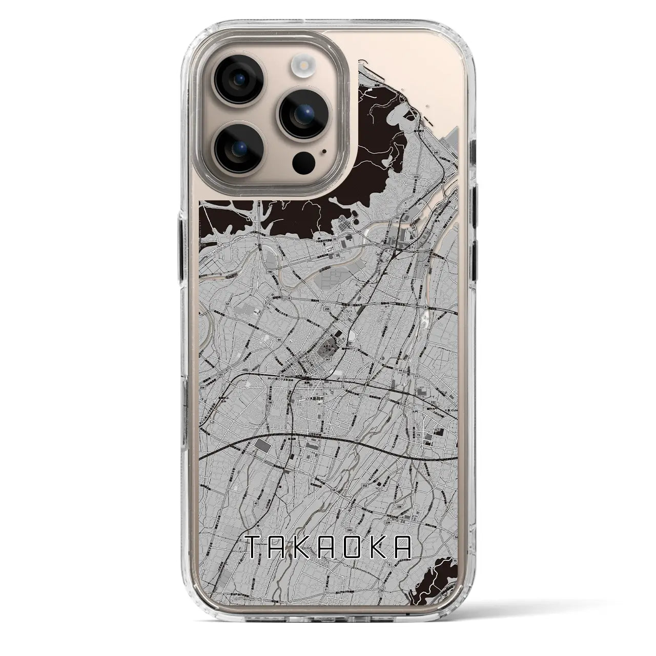 【高岡(富山県)】地図柄iPhoneケース(MagSafeタイプ)