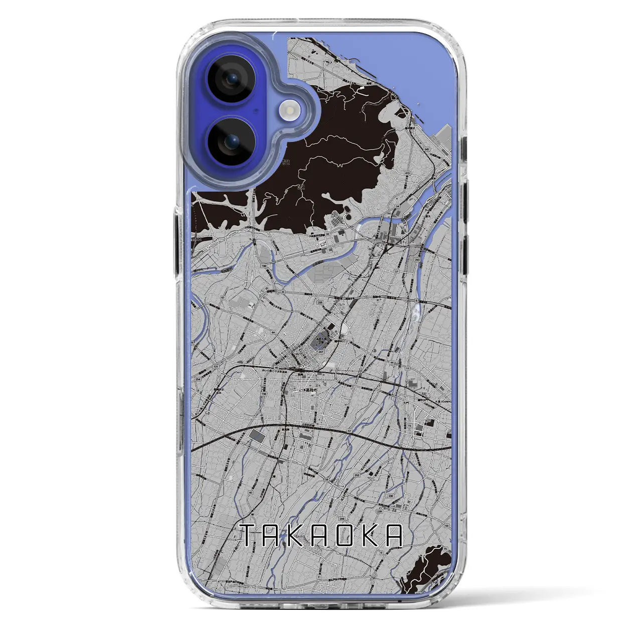 【高岡(富山県)】地図柄iPhoneケース(MagSafeタイプ)