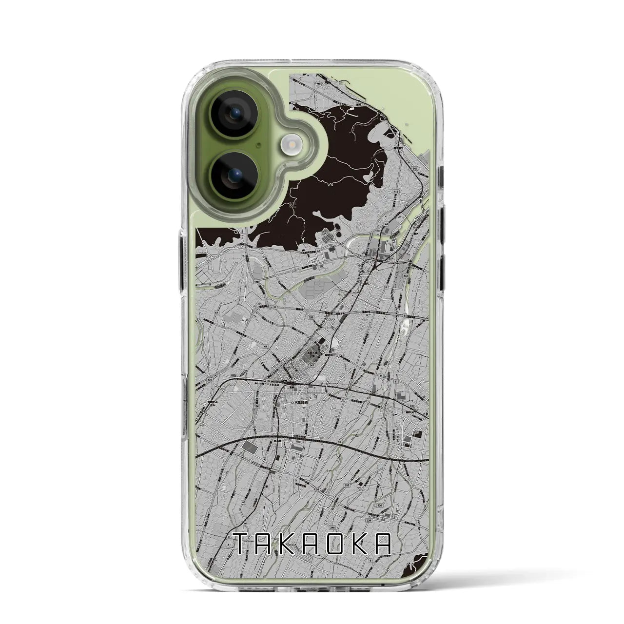 【高岡(富山県)】地図柄iPhoneケース(MagSafeタイプ)