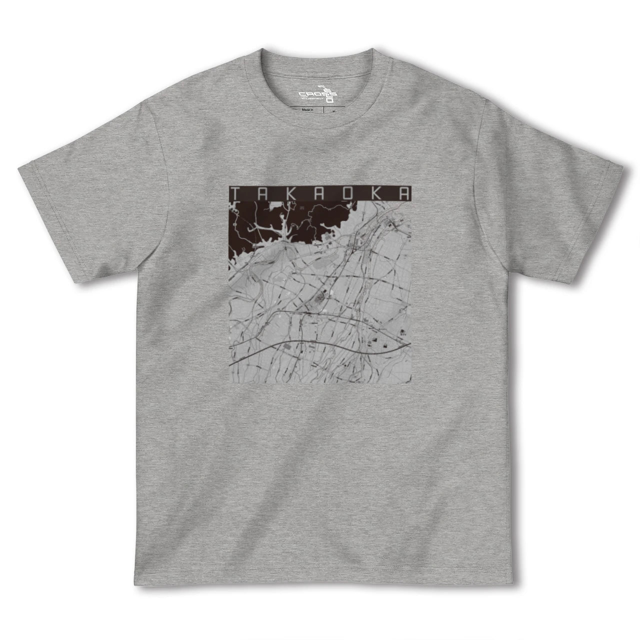 【高岡(富山県)】地図柄ヘビーウェイトTシャツ