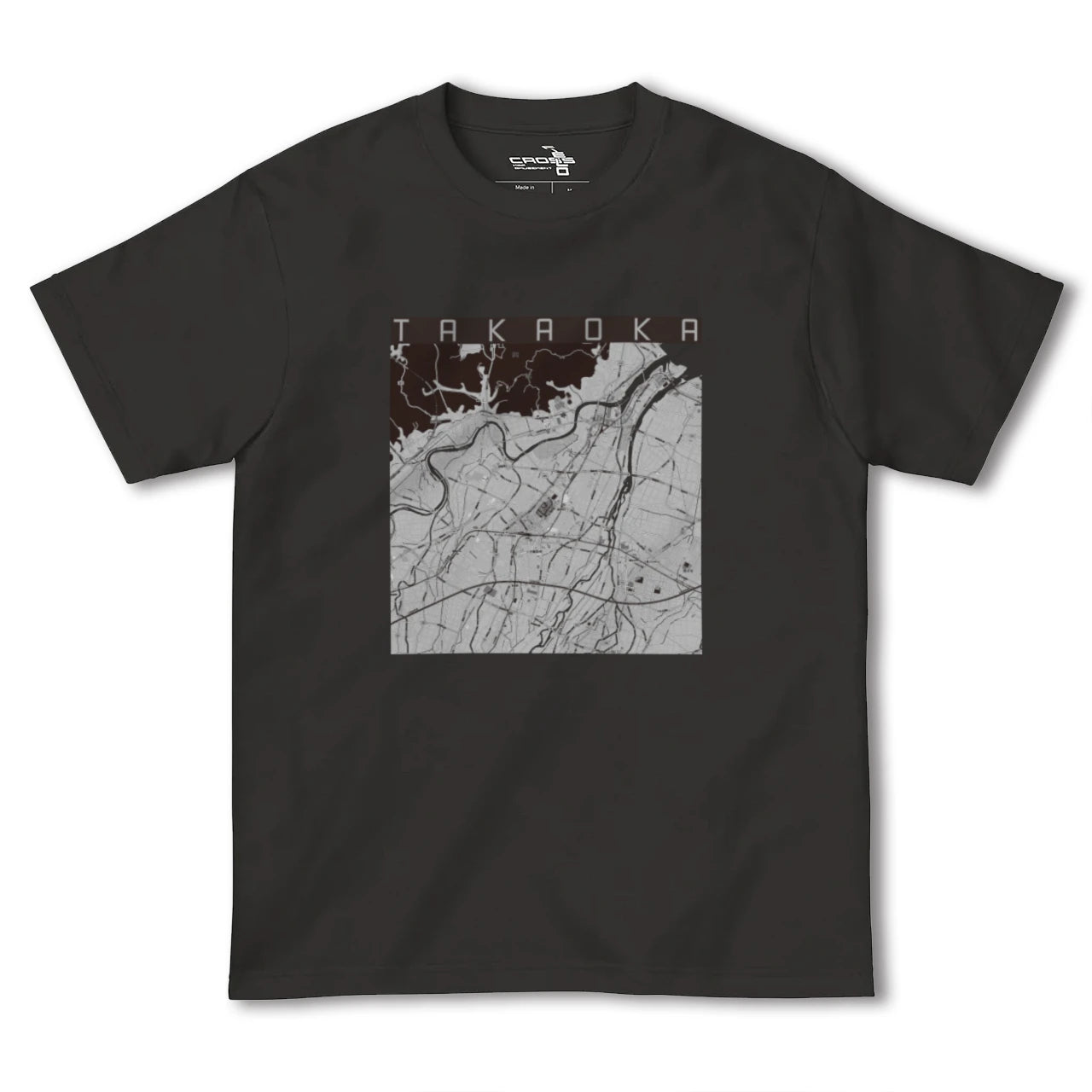 【高岡(富山県)】地図柄ヘビーウェイトTシャツ