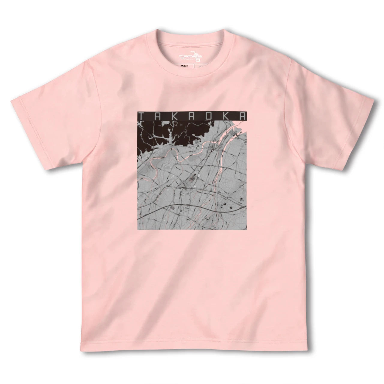 【高岡(富山県)】地図柄ヘビーウェイトTシャツ