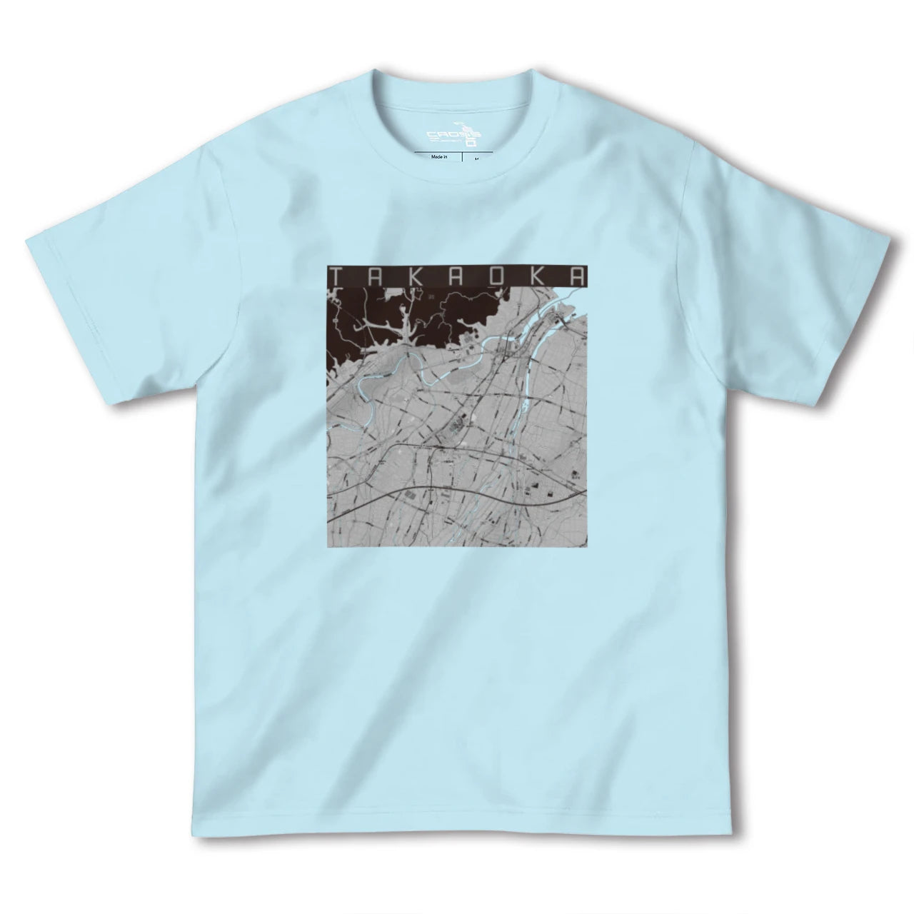 【高岡(富山県)】地図柄ヘビーウェイトTシャツ