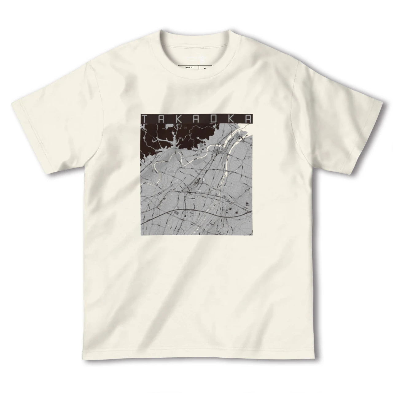 【高岡(富山県)】地図柄ヘビーウェイトTシャツ