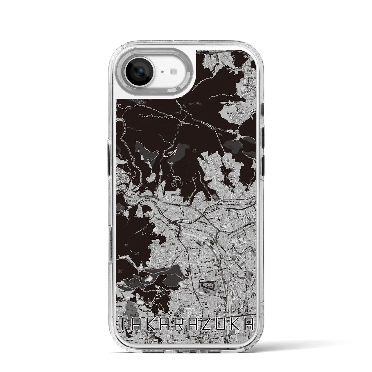 【宝塚(兵庫県)】地図柄iPhoneケース(MagSafeタイプ)