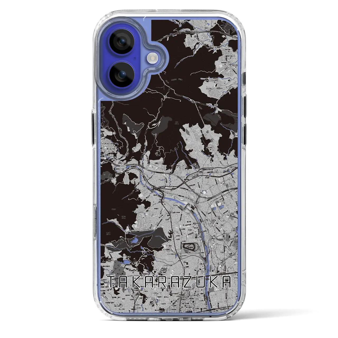 【宝塚(兵庫県)】地図柄iPhoneケース(MagSafeタイプ)