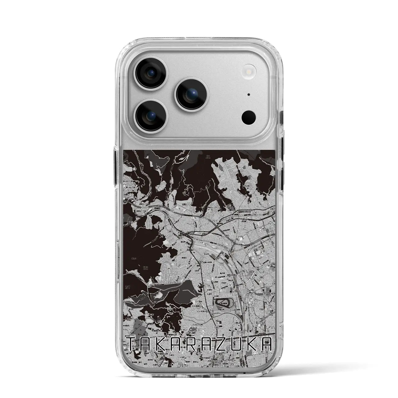 【宝塚(兵庫県)】地図柄iPhoneケース(MagSafeタイプ)