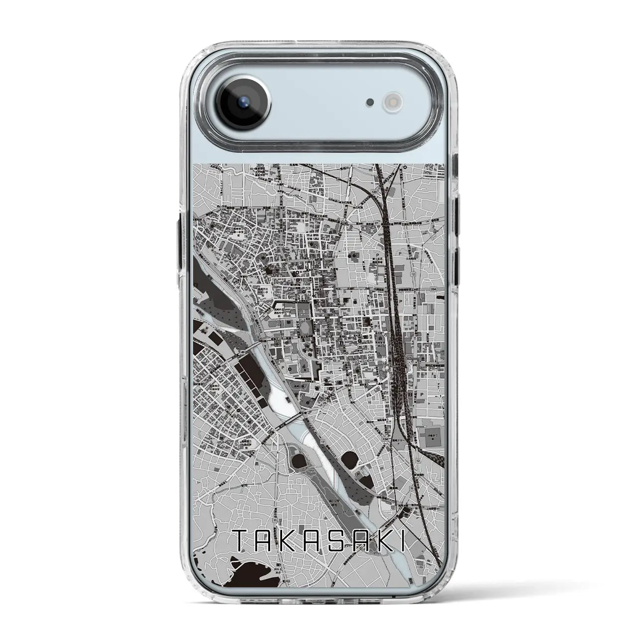 【高崎(群馬県)】地図柄iPhoneケース(MagSafeタイプ)