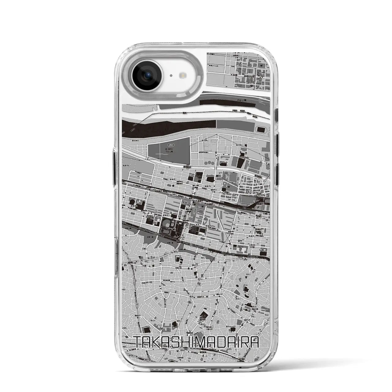 【高島平(東京都)】地図柄iPhoneケース(MagSafeタイプ)