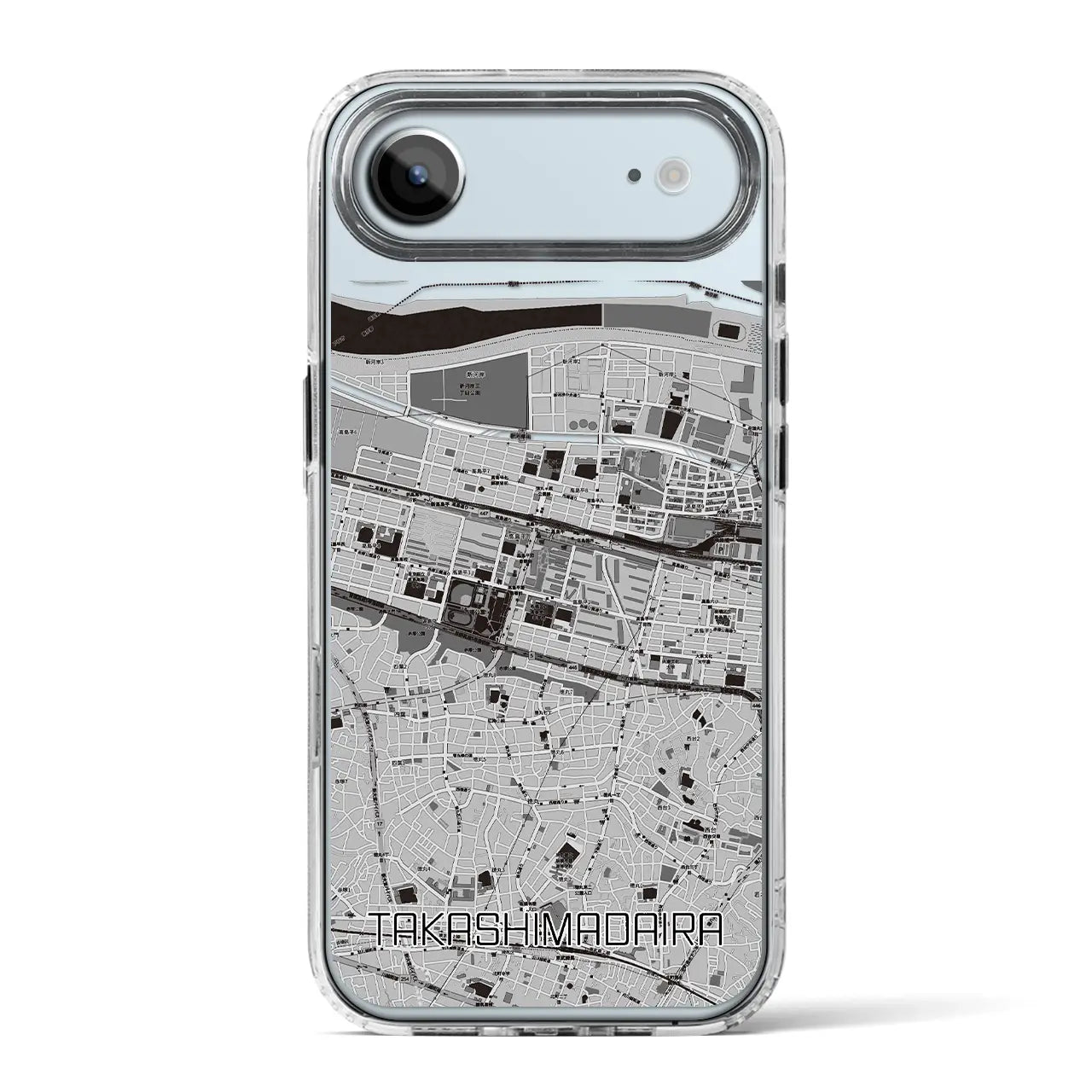 【高島平(東京都)】地図柄iPhoneケース(MagSafeタイプ)