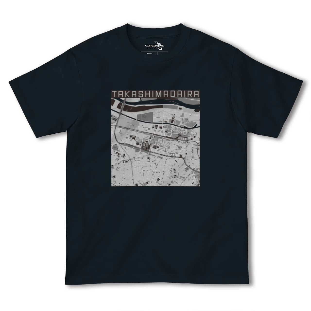 【高島平(東京都)】地図柄ヘビーウェイトTシャツ
