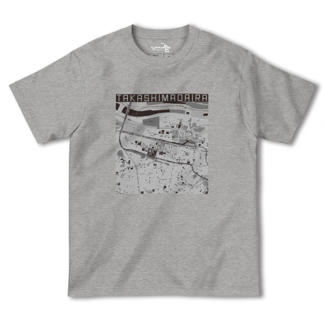 【高島平(東京都)】地図柄ヘビーウェイトTシャツ