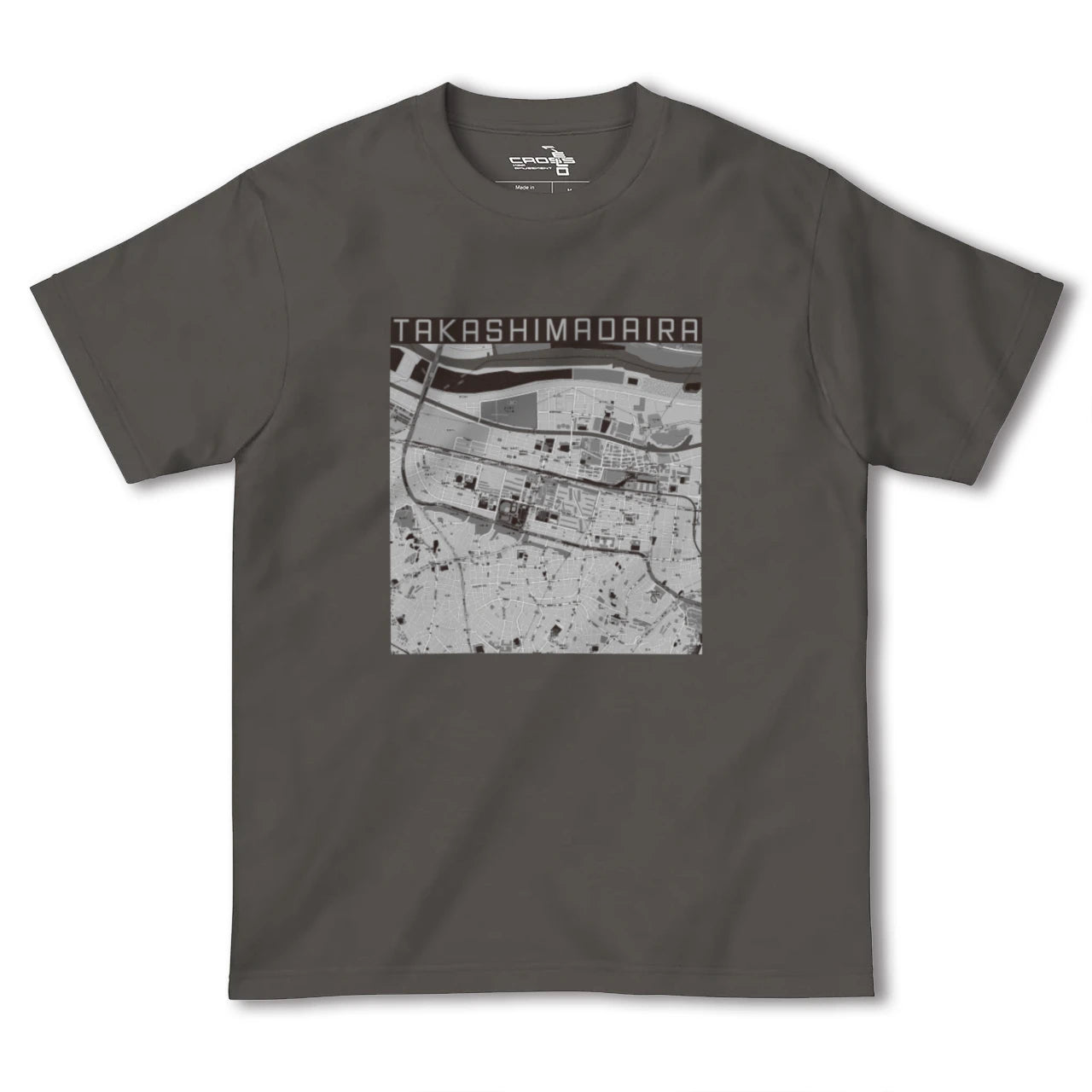 【高島平(東京都)】地図柄ヘビーウェイトTシャツ
