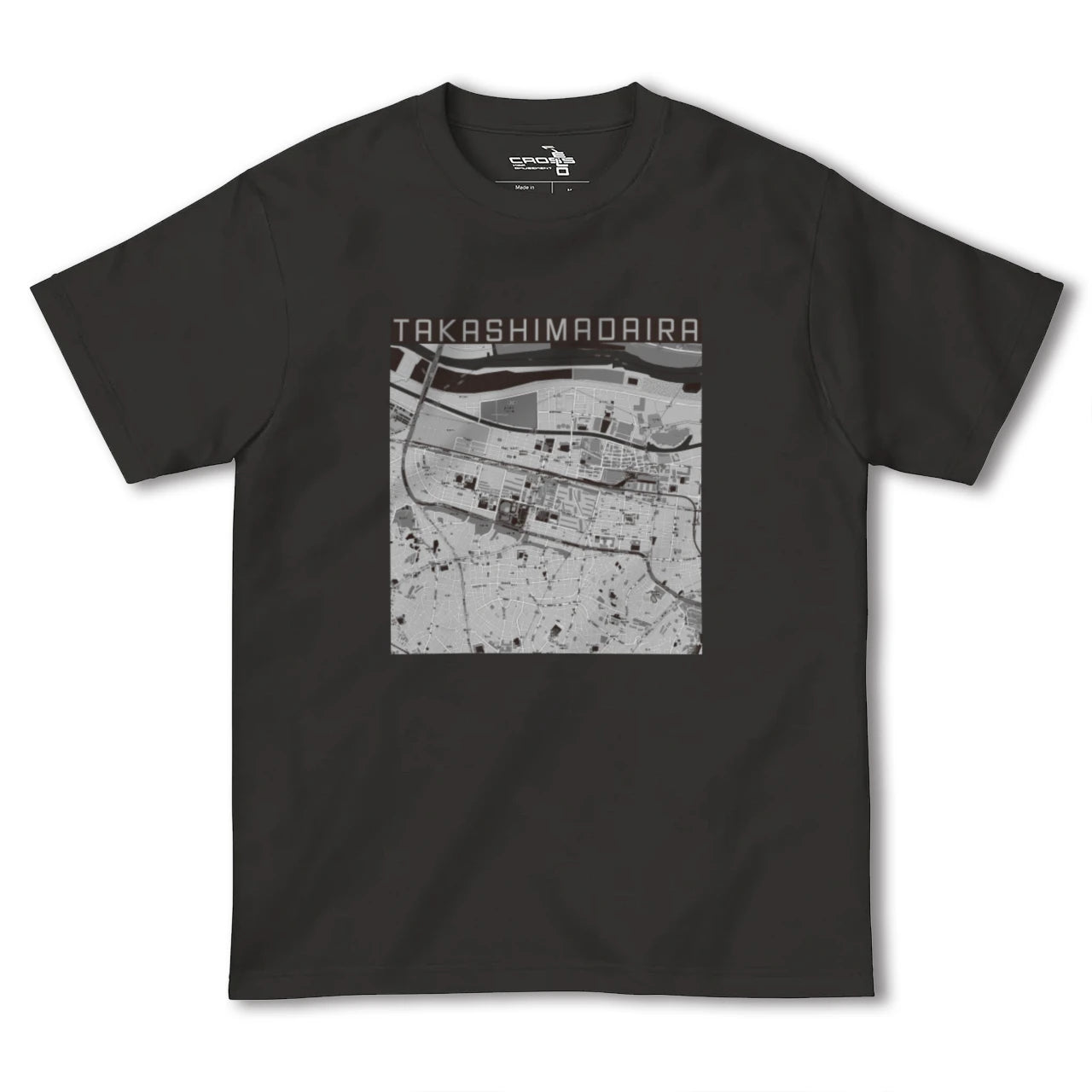 【高島平(東京都)】地図柄ヘビーウェイトTシャツ
