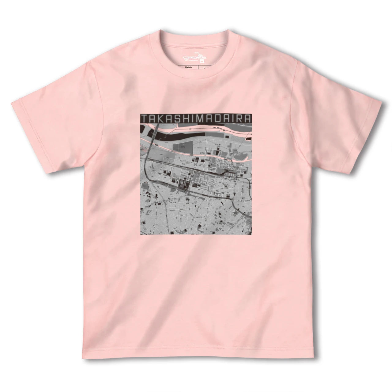 【高島平(東京都)】地図柄ヘビーウェイトTシャツ