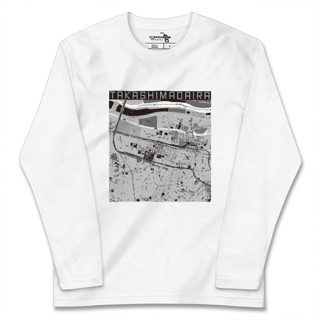 【高島平(東京都)】地図柄ロングスリーブTシャツ