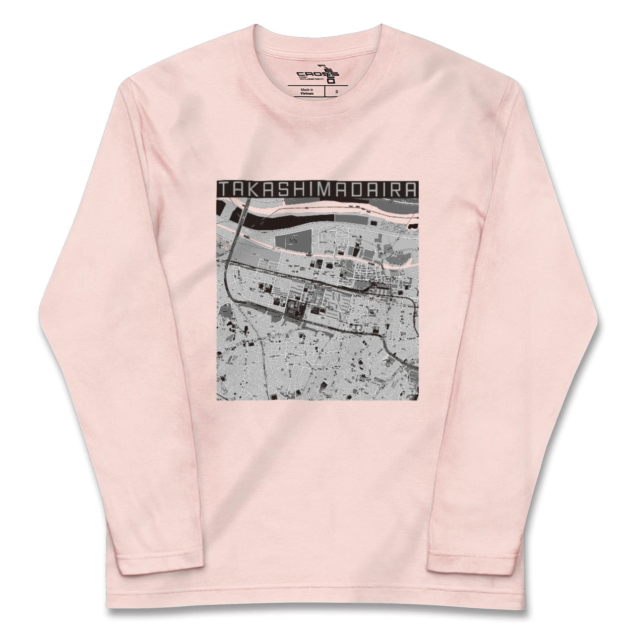 【高島平(東京都)】地図柄ロングスリーブTシャツ