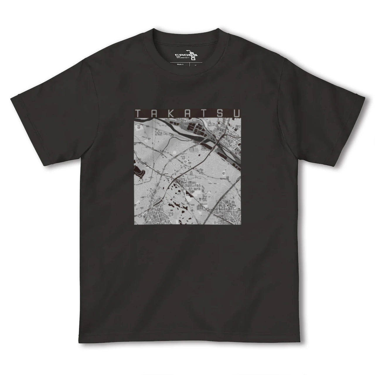【高津(神奈川県)】地図柄ヘビーウェイトTシャツ