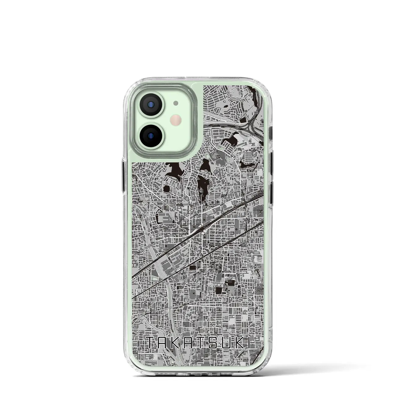 【高槻(大阪府)】地図柄iPhoneケース(MagSafeタイプ)