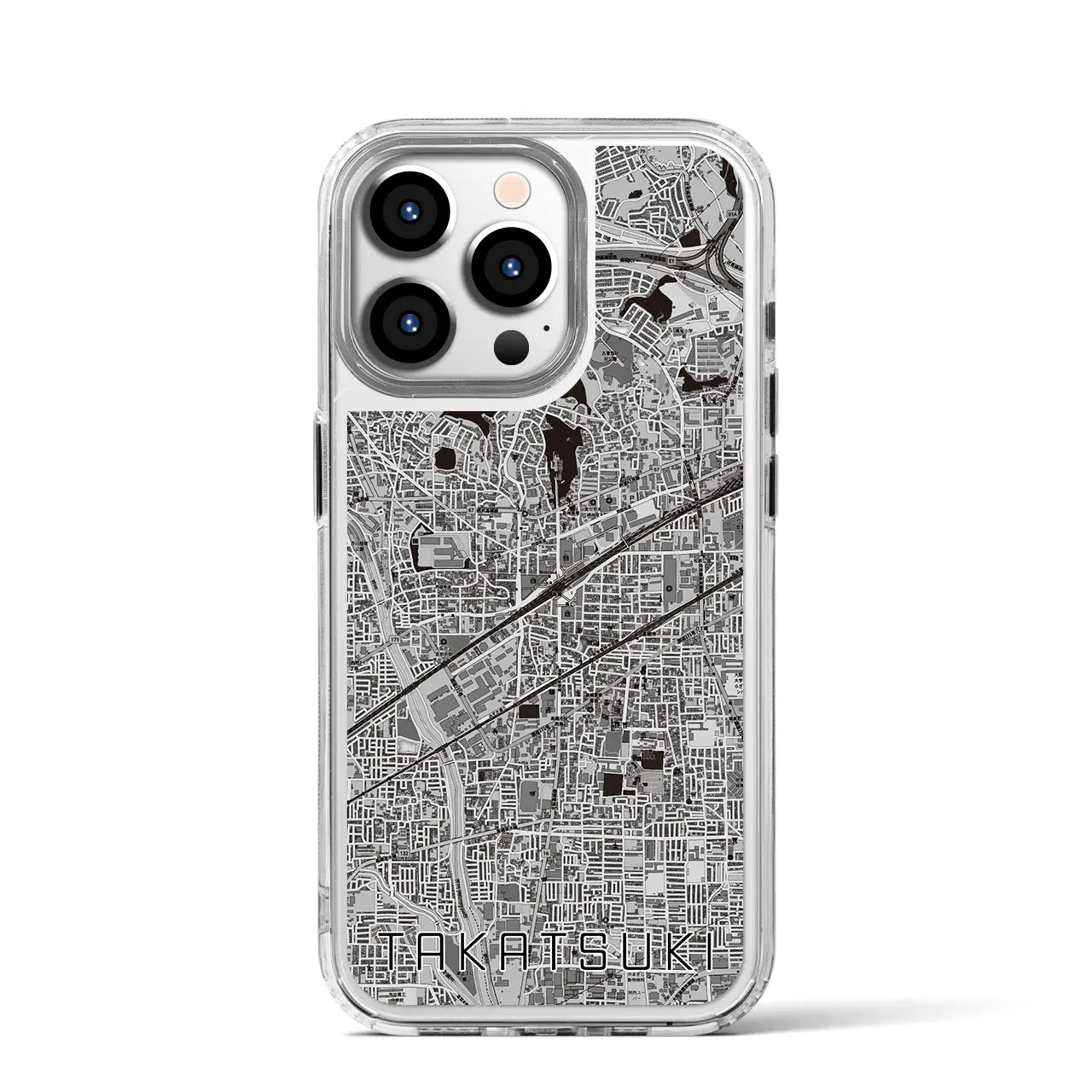 【高槻(大阪府)】地図柄iPhoneケース(MagSafeタイプ)