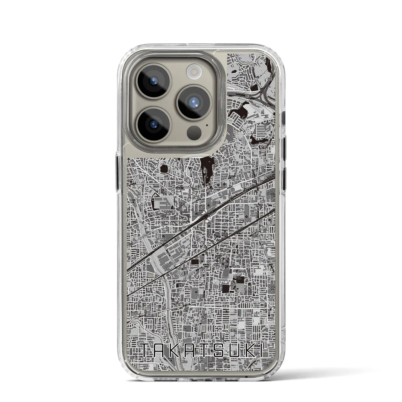 【高槻(大阪府)】地図柄iPhoneケース(MagSafeタイプ)