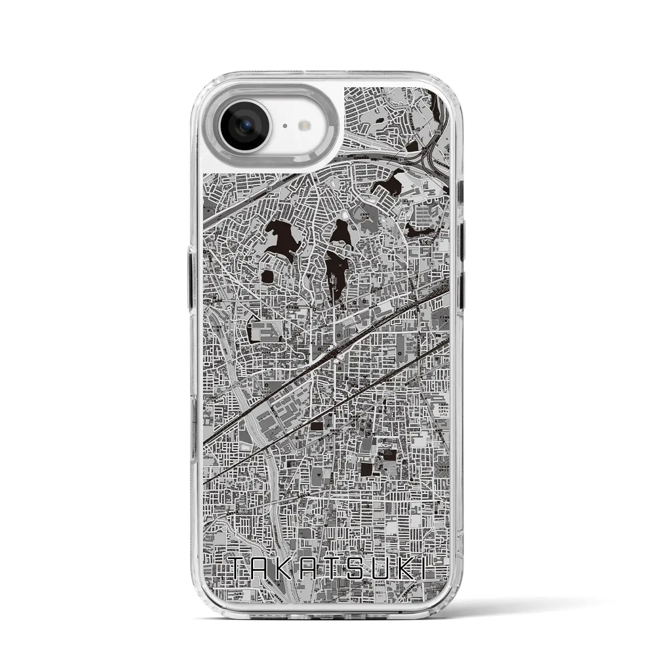 【高槻(大阪府)】地図柄iPhoneケース(MagSafeタイプ)