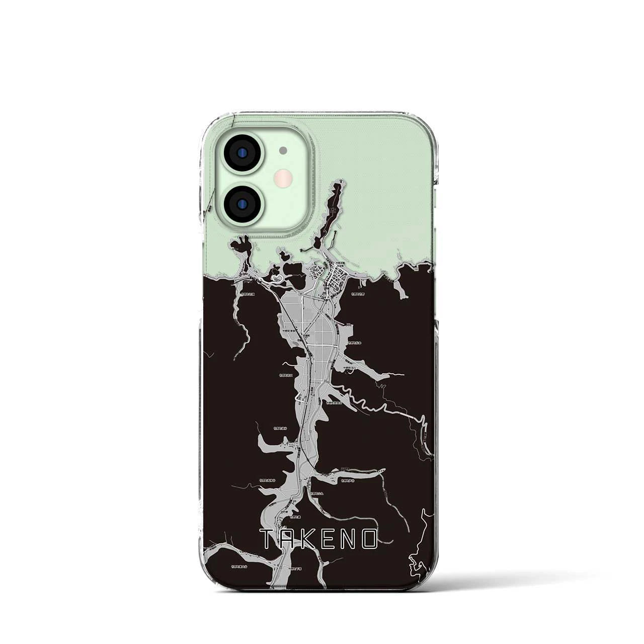 【竹野(兵庫県)】地図柄iPhoneケース(クリアタイプ)